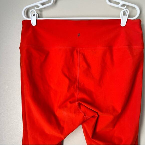 Peloton Women’s Orange Full Length Athletic Workout Leggings Size 2X - Picture 5 of 7